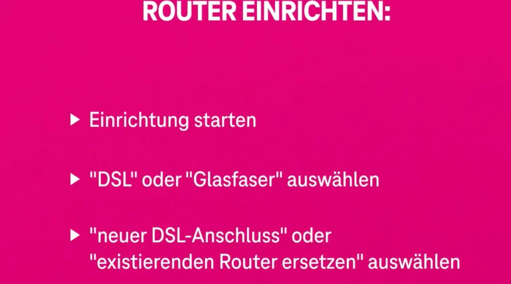 speedport 7 DSL und fiber optic einrichten